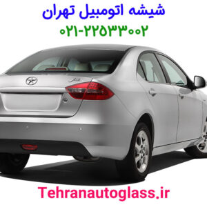 شیشه عقب جک j5